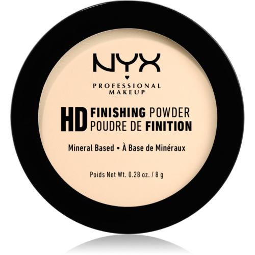 NYX Professional Makeup High Definition Finishing Powder πούδρα απόχρωση 02 Banana 8 γρ