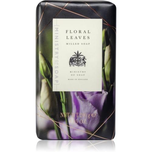 The Somerset Toiletry Co. Ministry of Soap Dark Floral Soap Μπάρα σαπουνιού Floral Leaves 200 γρ