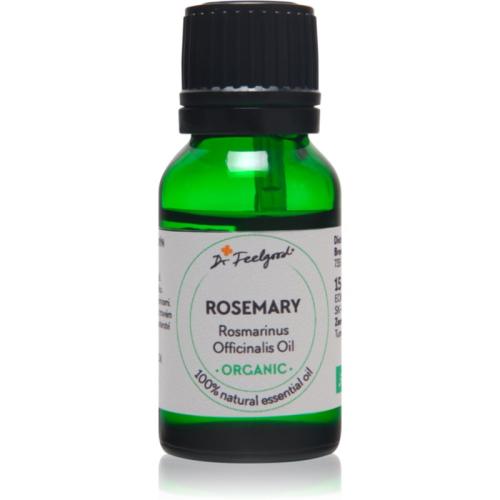 Dr. Feelgood Essential Oil Rosemary αρωματικό αιθέριο έλαιο Rosemary 15 μλ
