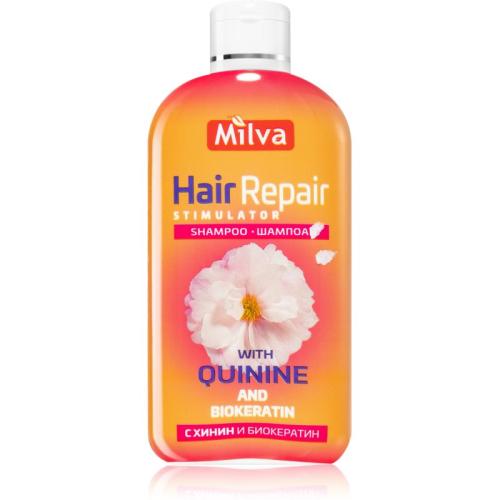Milva Quinine Hair Repair διεγερτικό σαμπουάν για λεπτά και κατεστραμμένα μαλλιά 200 μλ