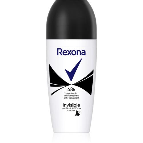 Rexona Invisible on Black + White Clothes αντιιδρωτικό μπίλια 48 ώρες 50 μλ