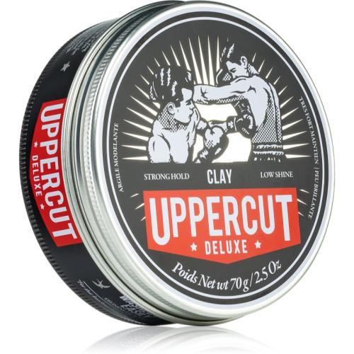 Uppercut Deluxe Clay στάιλινγκ πηλός με εξαιρετικά δυνατό φιξάρισμα για άντρες 70 γρ