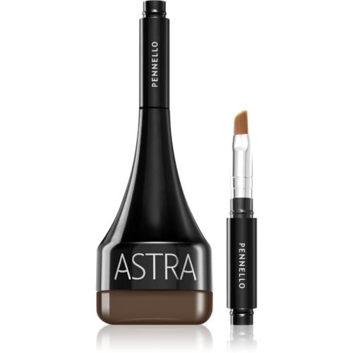 Astra Make-up Geisha Brows τζελ για τα φρύδια απόχρωση 02 Brown 2,97 γρ