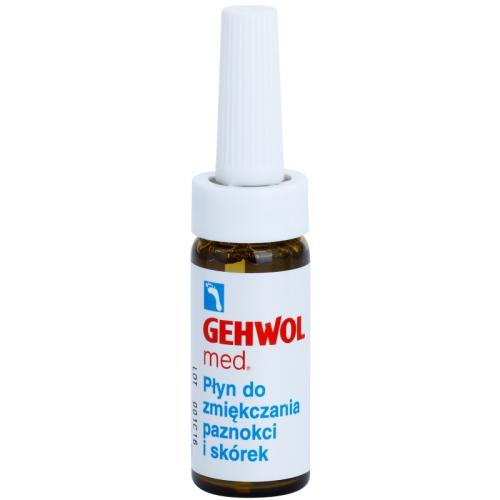Gehwol Med μαλακτική φροντίδα για ανώμαλη ανάπτυξη των νυχιών και πολύ ροζιασμένο δέρμα στις πατούσες 15 ml