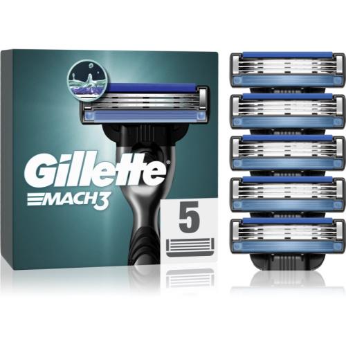 Gillette Mach3 ανταλλακτικές λεπίδες 5 τμχ