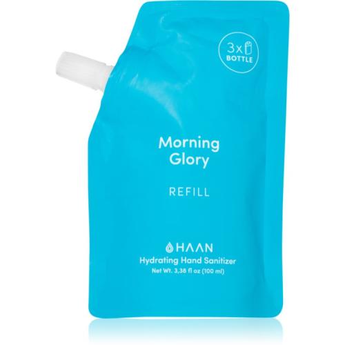 HAAN Hand Care Morning Glory καθαριστικό σπρέι χεριών με αντιβακτηριακό συστατικό ανταλλακτική γέμιση 100 μλ