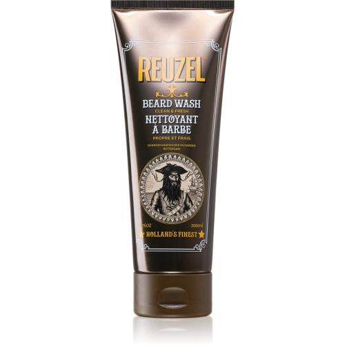 Reuzel Clean & Fresh Beard Wash ενυδατική καθαριστική κρέμα Για πρόσωπο και τα γένια 200 μλ