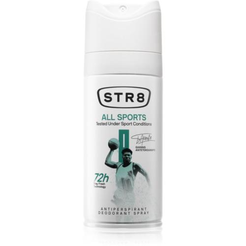 STR8 All Sports αποσμητικό αντιιδρωτικό σε σπρέι 72 ώρες για άντρες 150 μλ