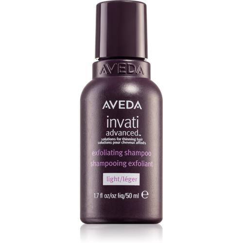 Aveda Invati Advanced™ Exfoliating Light Shampoo απαλό καθαριστικό σαμπουάν με αποτέλεσμα απολέπισης 50 μλ
