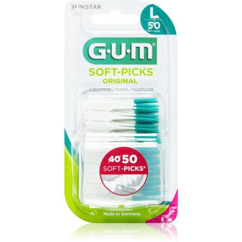 G.U.M Soft-Picks Original οδοντικές οδοντογλυφίδες μεγάλο 50 τμχ