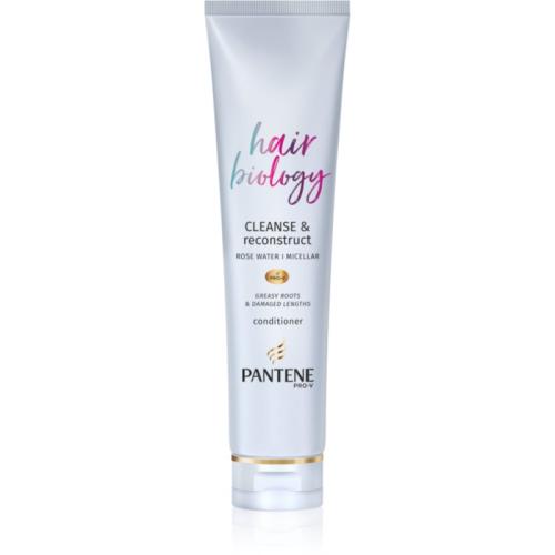 Pantene Hair Biology Cleanse & Reconstruct κοντίσιονερ για λιπαρά μαλλιά 160 ml