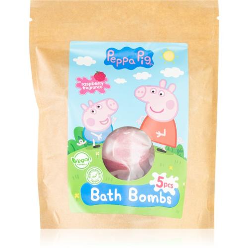 Peppa Pig Bath Bombs αφρώδης μπάλα τια το μπάνιο 5x50 γρ