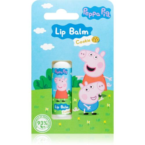 Peppa Pig Lip Balm Βάλσαμο για χείλη για παιδιά Cookie 4,4 γρ