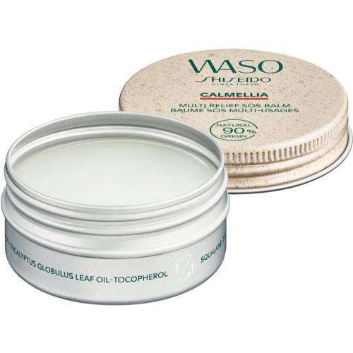 Shiseido Waso CALMELLIA Multi-Relief SOS Balm πολυλειτουργικό βάλσαμο για πρόσωπο, σώμα, και μαλλιά 20 γρ