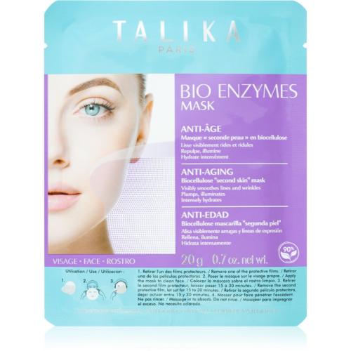 Talika Bio Enzymes Mask Anti-Age αντιρυτιδικη υφασματινη μασκα 20 γρ