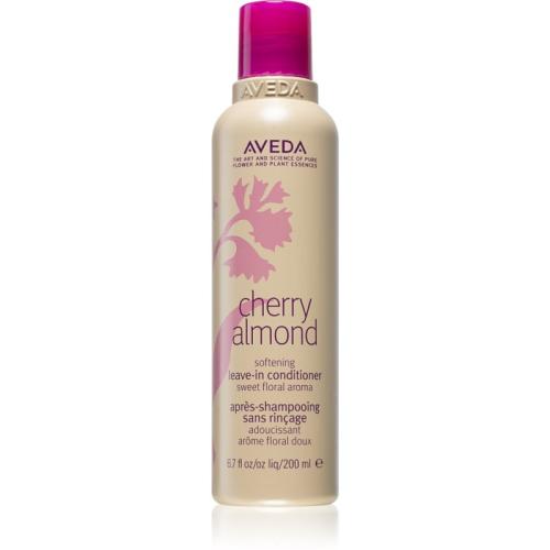 Aveda Cherry Almond Softening Leave-in Conditioner δυναμωτική φροντίδα χωρίς ξέβγαλμα Για λάμψη και απαλότητα μαλλιών 200 ml