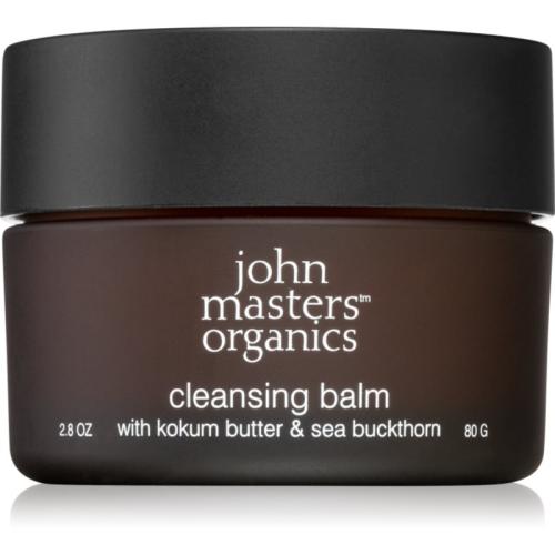 John Masters Organics Kokum Butter & Sea Buckthorn Cleansing Balm βάλσαμο για ντεμακιγιάζ και καθαρισμό 80 γρ