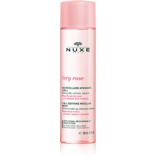 Nuxe Very Rose καταπραϋντικό μικυλλιακό νερό Για πρόσωπο και μάτια 200 ml