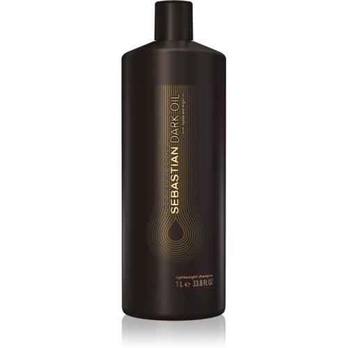 Sebastian Professional Dark Oil ενυδατικό σαμπουάν Για λάμψη και απαλότητα μαλλιών 1000 μλ