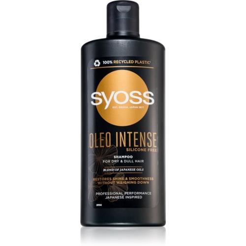 Syoss Oleo Intense σαμπουάν Για λάμψη και απαλότητα μαλλιών 440 μλ