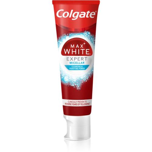 Colgate Max White Expert Micellar λευκαντική οδοντόκρεμα 75 μλ