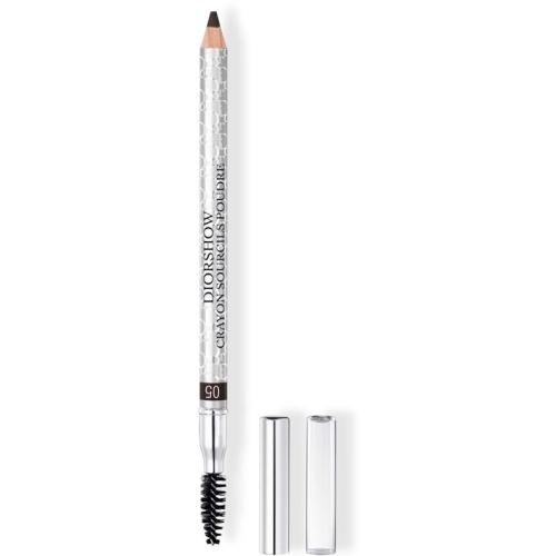 DIOR Diorshow Crayon Sourcils Poudre αδιάβροχο μολύβι για τα φρύδια απόχρωση 05 Black 1,19 γρ