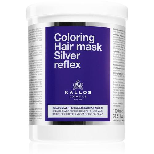 Kallos Silver Reflex μάσκα μαλλιών εξουδετέρωση κίτρινων αποχρώσεων 1000 ml