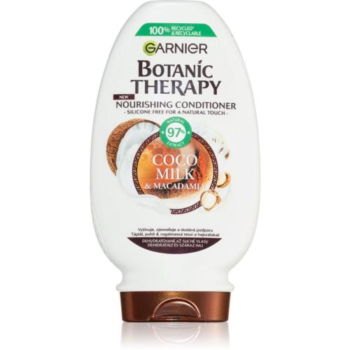 Garnier Botanic Therapy Coco Milk & Macadamia θρεπτικό βάλσαμο για ξηρά και τραχύ μαλλιά 200 μλ