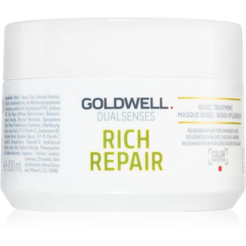 Goldwell Dualsenses Rich Repair μάσκα για ξηρά και κατεστραμμένα μαλλιά 200 μλ