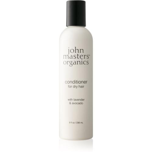John Masters Organics Lavender & Avocado Conditioner κοντίσιονερ για ξηρά και ταλαιπωρημένα μαλλιά 236 ml