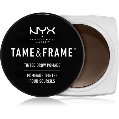 NYX Professional Makeup Tame & Frame Brow μυραλοιφή για τα φρύδια απόχρωση 04 Espresso 5 γρ