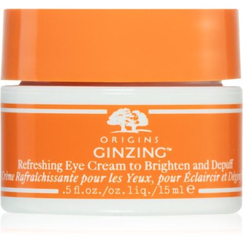 Origins GinZing™ Eye Cream To Brighten And Depuff λαμπρυντική κρέμα ματιών κατά το πρήξιμο και μαύρους κύκλους απόχρωση Cool 15 ml