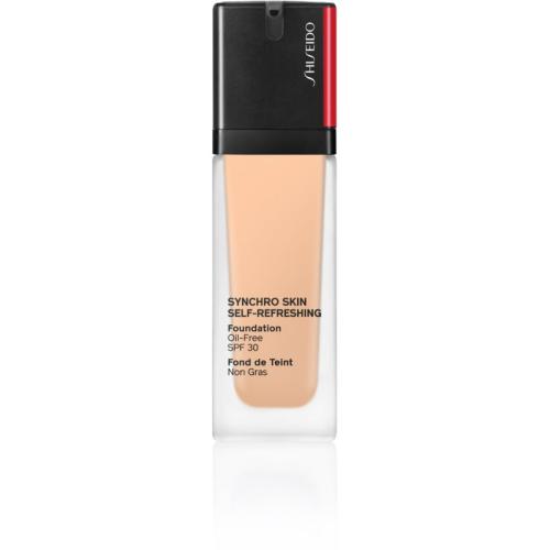 Shiseido Synchro Skin Self-Refreshing Foundation μακράς διαρκείας μεικ απ SPF 30 απόχρωση 150 Lace 30 μλ