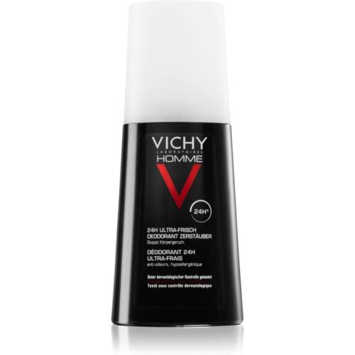 Vichy Homme Deodorant αποσμητικό σε σπρέι για την αντιμετώπιση της υπερβολικής εφίδρωσης 100 μλ