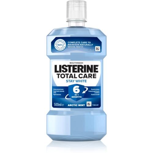 Listerine Stay White στοματικό διάλυμα με λευκαντική δράση γεύση Arctic Mint 500 μλ