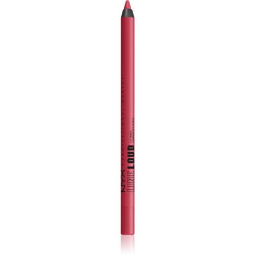 NYX Professional Makeup Line Loud Vegan μολύβι περιγράμματος για τα χείλη με ματ αποτελέσματα απόχρωση 12 - On a Mission 1,2 γρ
