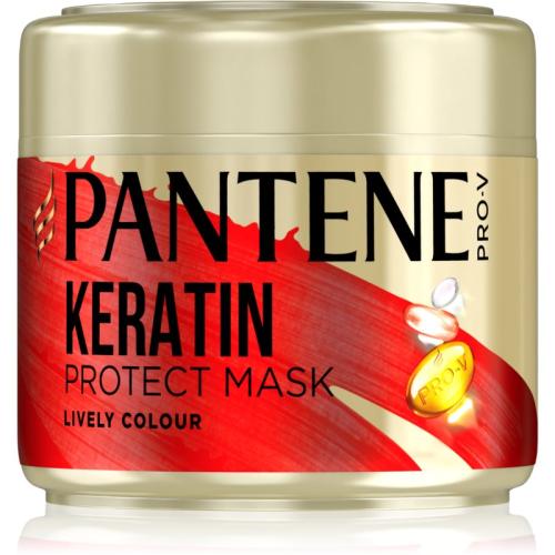 Pantene Lively Colour μάσκα μαλλιών για την προστασία του χρώματος 300 μλ