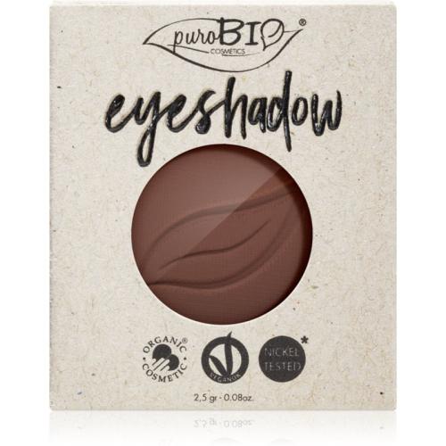 puroBIO Cosmetics Compact Eyeshadows σκιές ματιών ανταλλακτικό απόχρωση 03 Brown 2,5 γρ
