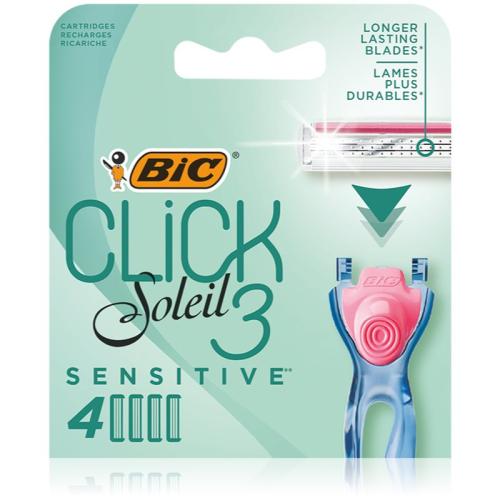 BIC Soleil Click Sensitive ανταλλακτική κεφαλή 4 τμχ
