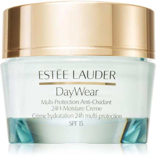 Estée Lauder DayWear Multi-Protection Anti-Oxidant 24H-Moisture Creme προστατευτική κρέμα ημέρας για κανονική έως μικτή επιδερμίδα SPF 15 30 μλ
