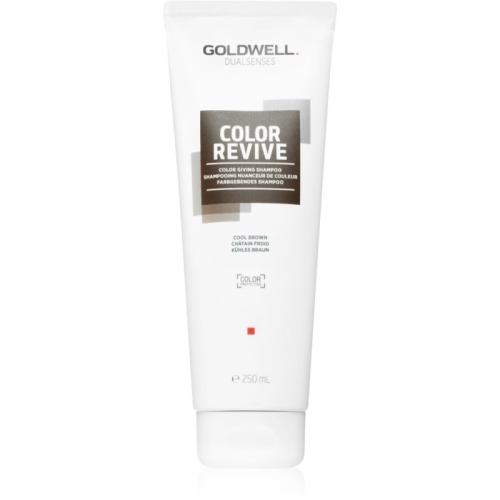 Goldwell Dualsenses Color Revive σαμπουάν για να τονίζετε το χρώμα τον μαλλιών απόχρωση Cool Brown 250 μλ