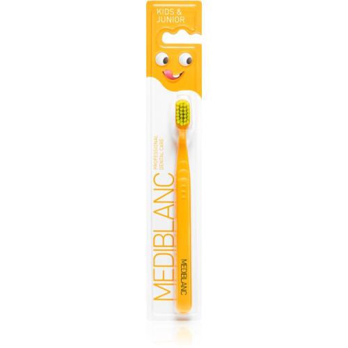 MEDIBLANC KIDS & JUNIOR Ultra Soft οδοντόβουρτσα για παιδιά ύπερ-μαλακό Orange 1 τμχ