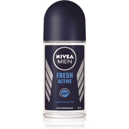 Nivea Men Fresh Active αντιιδρωτικό μπίλια για άντρες 50 μλ