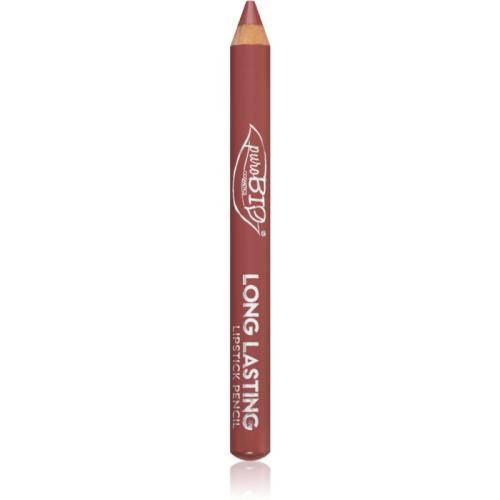 puroBIO Cosmetics Long Lasting Kingsize μακράς διαρκείας μολύβι για τα χείλη απόχρωση 015L Warm Pink 3 γρ