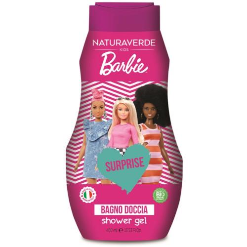 Barbie Shower Gel τζελ για ντους για παιδιά με έκπληξη 400 μλ