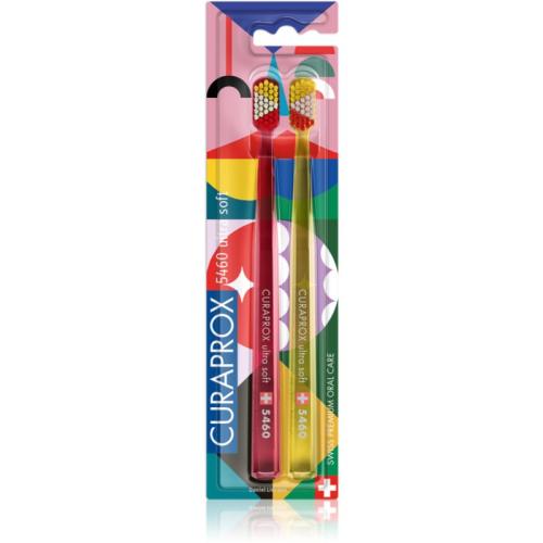 Curaprox Limited Edition Circus οδοντόβουρτσα 5460 Ultra Soft 2 τμχ