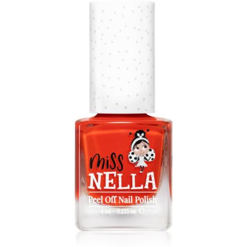 Miss Nella Peel Off Nail Polish βερνίκι νυχιών για παιδιά MN07 Strawberry'n'Cream 4 ml