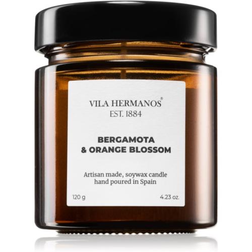 Vila Hermanos Apothecary Bergamot & Orange Blossom αρωματικό κερί 120 γρ