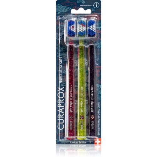 Curaprox Limited Edition Fishing οδοντόβουρτσα 5460 Ultra Soft 3 τμχ