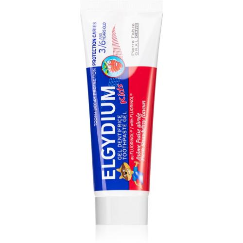 Elgydium Kids παιδική οδοντόκρεμα από 36 μηνών γεύση Fresh Strawberry 50 μλ